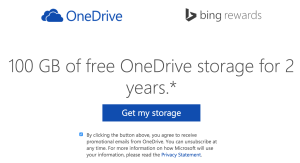 is microsoft onedrive free